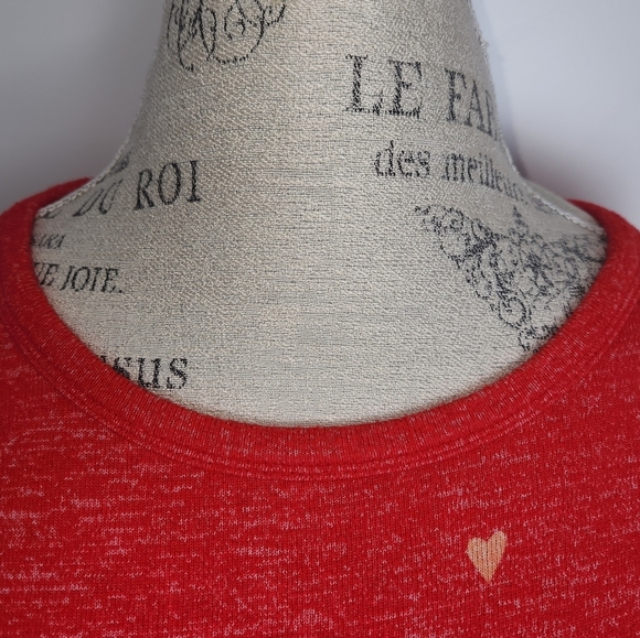 Red hearts sweater - Picture 6 of 12